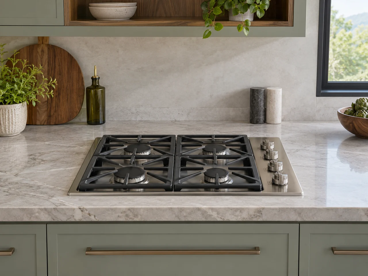 Illustration of Monogram cooktop