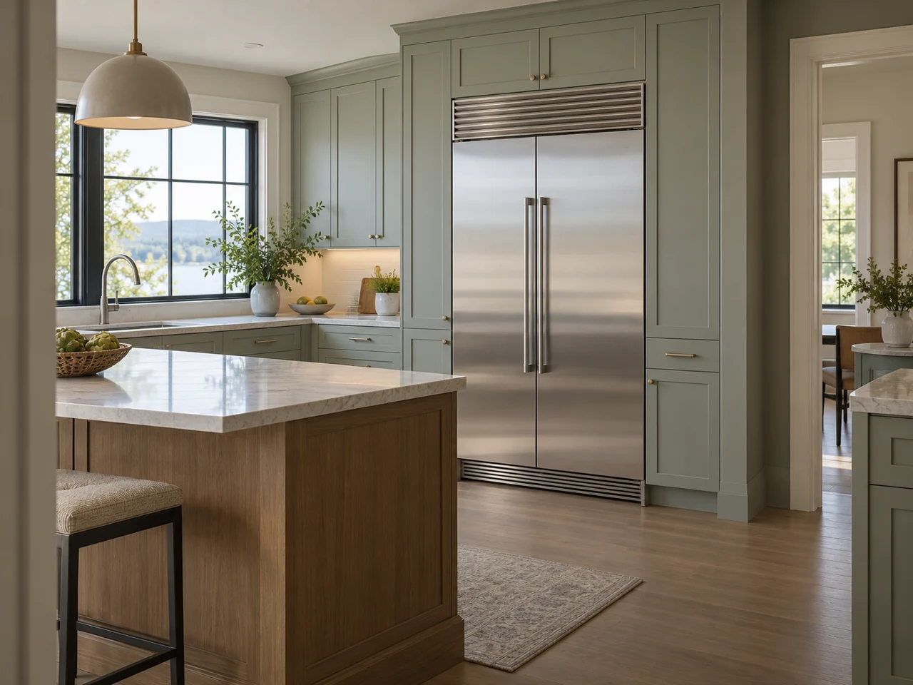 Illustration of Thermador refrigerator