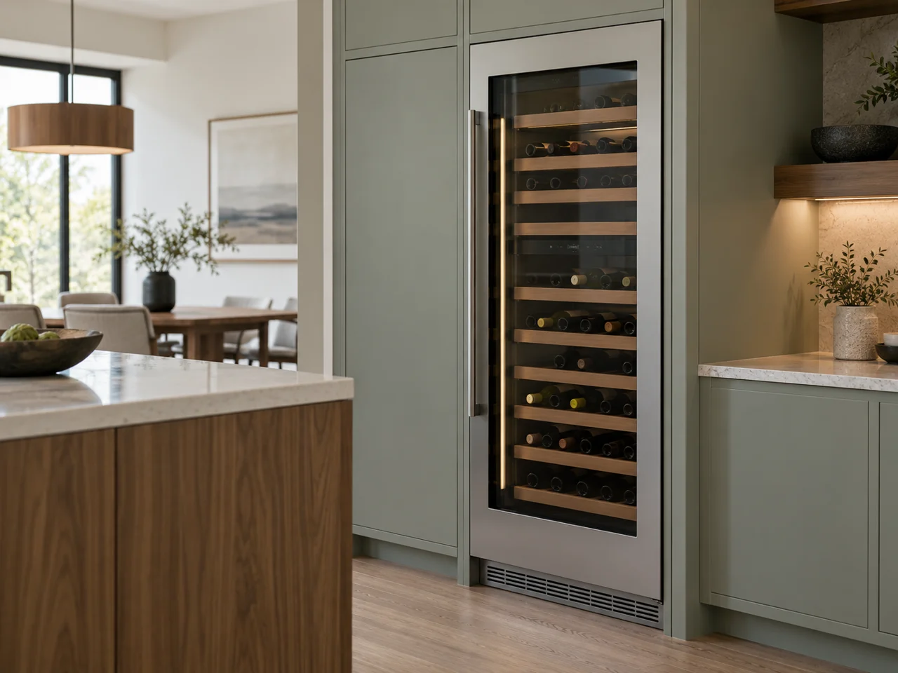 Illustration of Thermador wine cooler