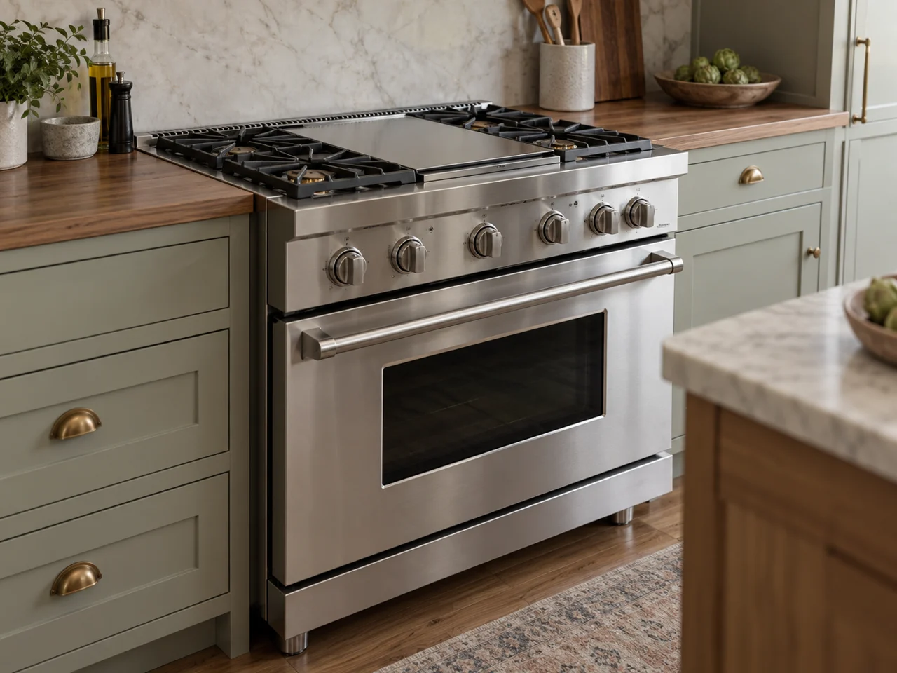 Illustration of Viking range