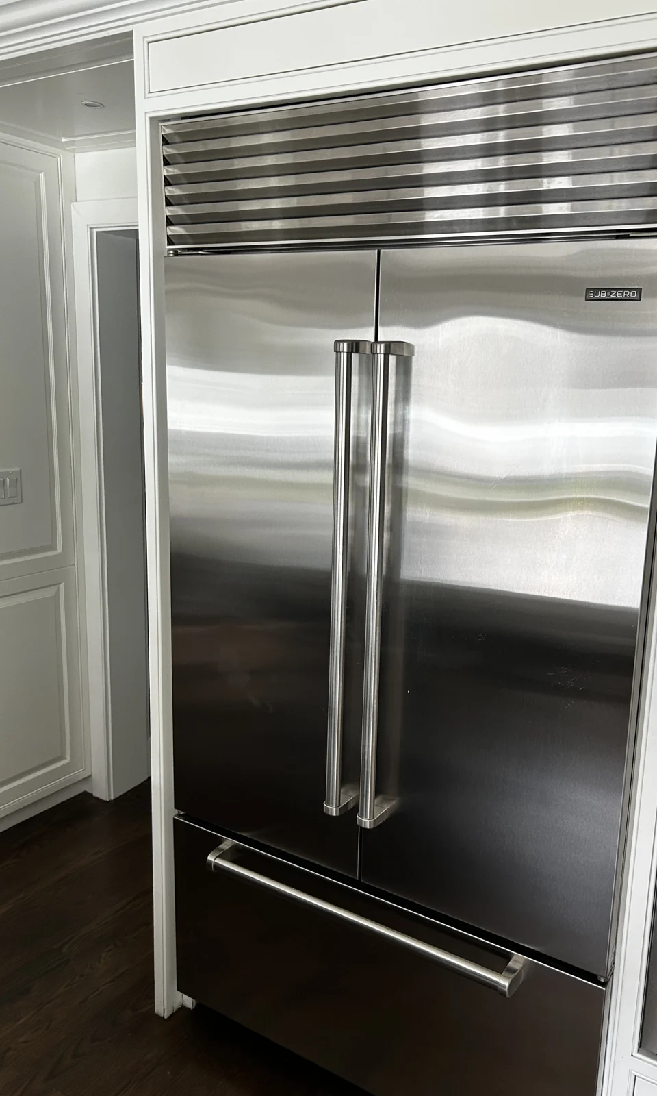Sub-Zero refrigerator from the owner’s work archive